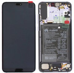 Дисплей Huawei P20 Pro CLT-L29, CLT-L09 с тачскрином, рамкой и батареей ORIG